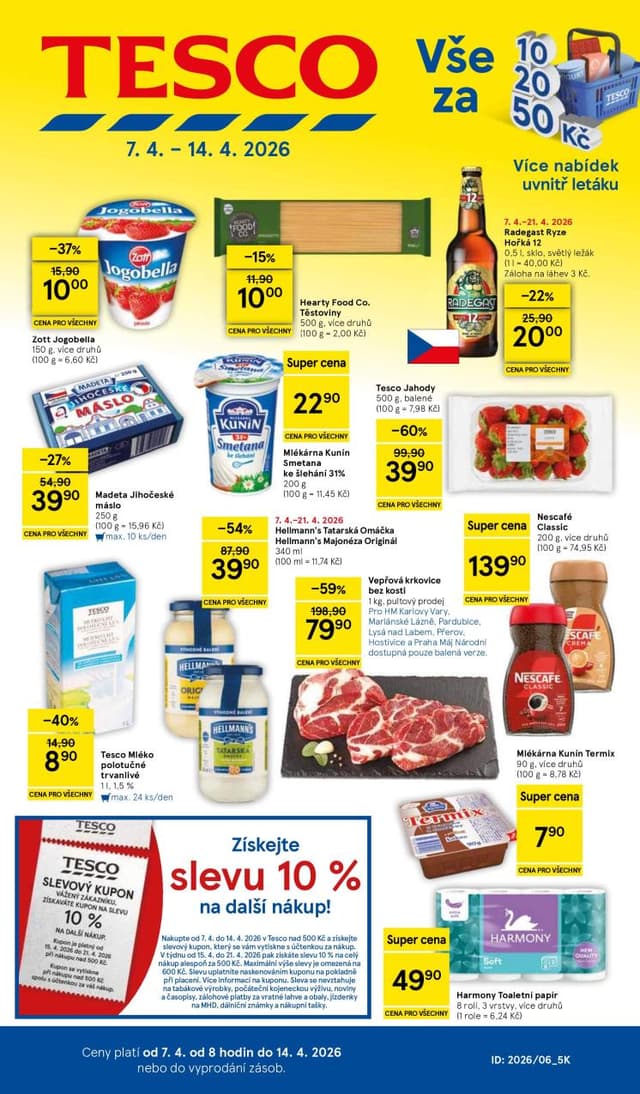 Tesco leták 7.-14.4.