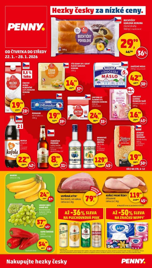 Penny leták 22.-28.1.