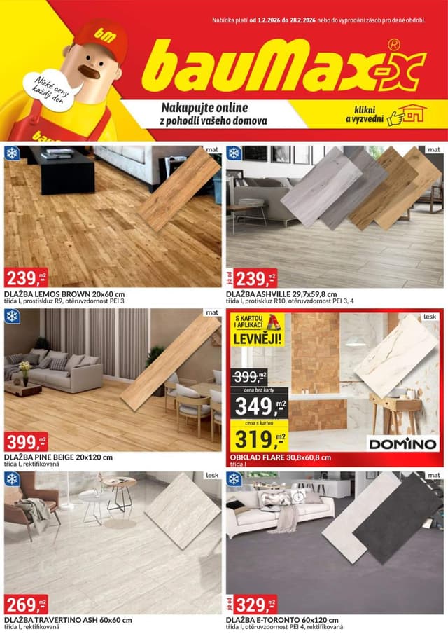 Baumax leták 1.-28.2.