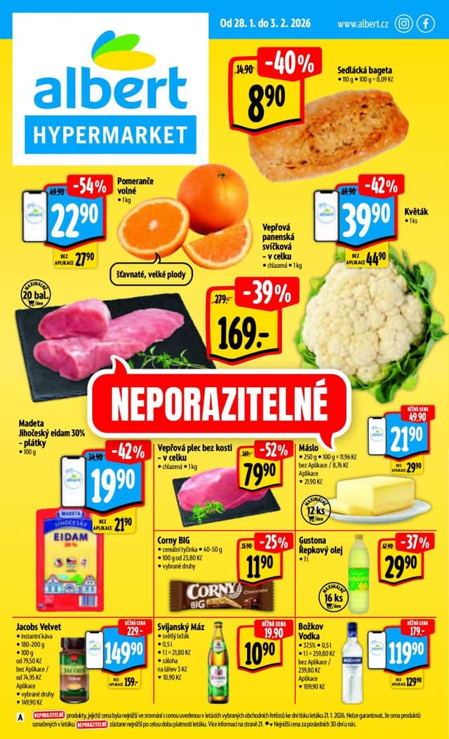 Albert hypermarket leták 28.1. - 3.2.