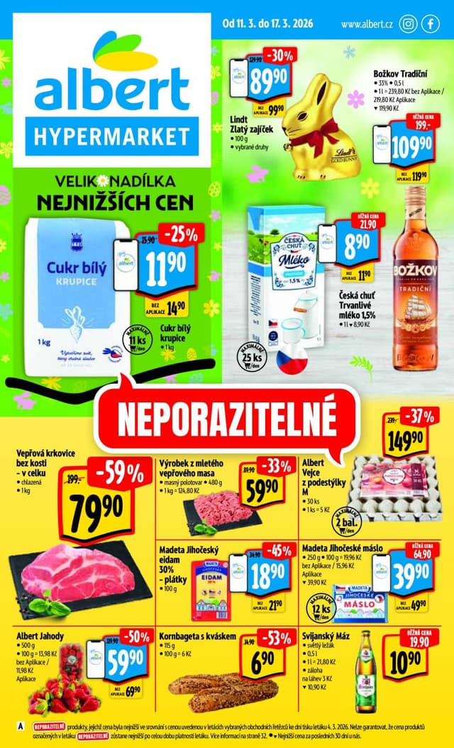 Albert hypermarket leták 11.-17.3.