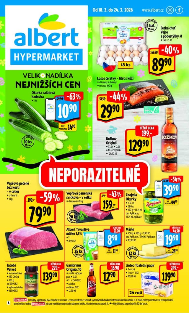 Albert hypermarket leták 18.-24.3.