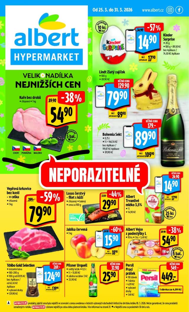 Albert hypermarket leták 25.-31.3.