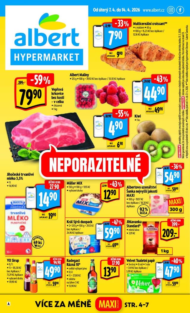 Albert hypermarket leták 7.-14.4.
