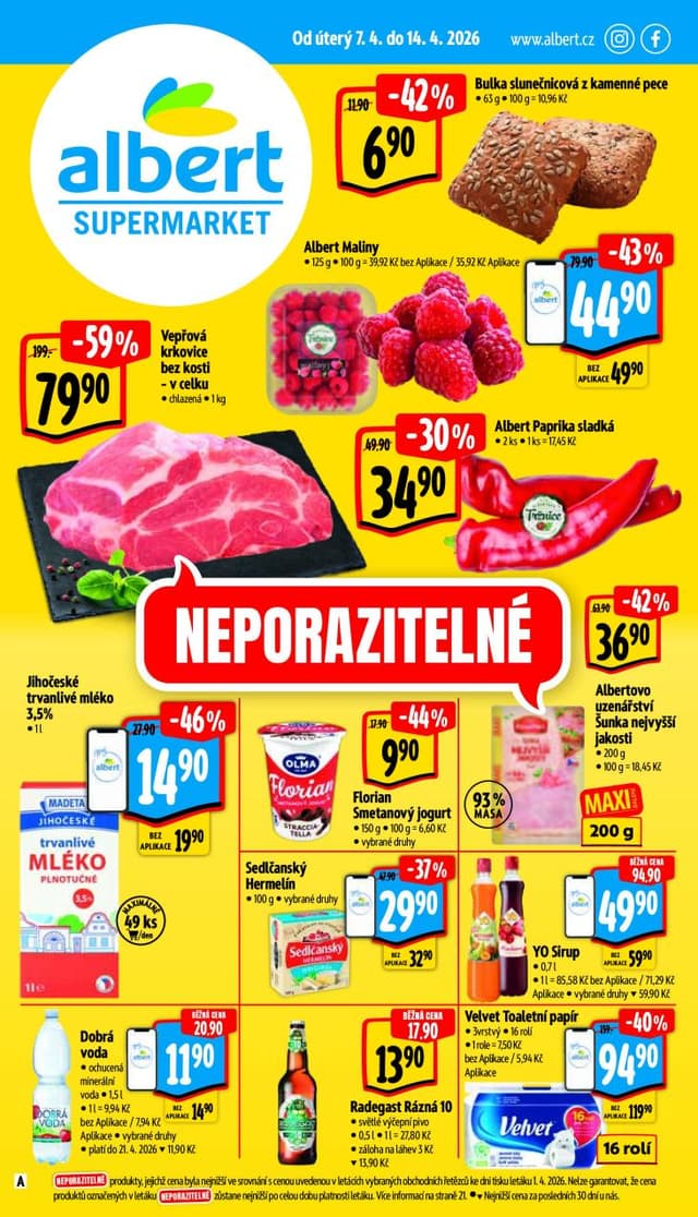 Albert supermarket leták 7.-14.4.