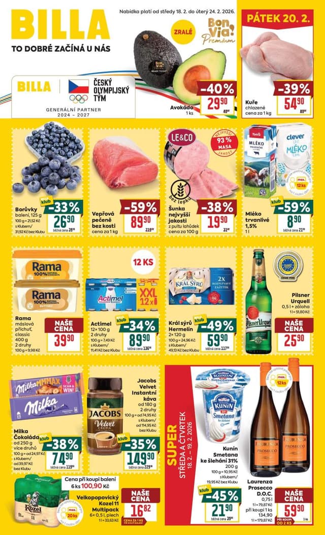 Billa leták 18.-24.2.
