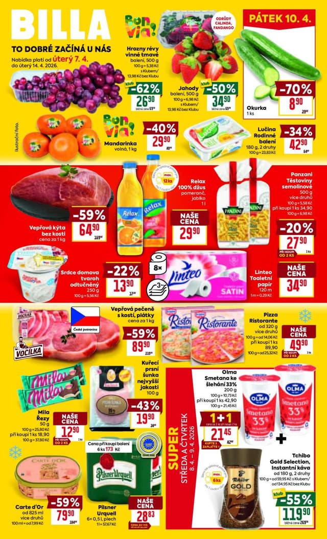 Billa leták 7.-14.4.