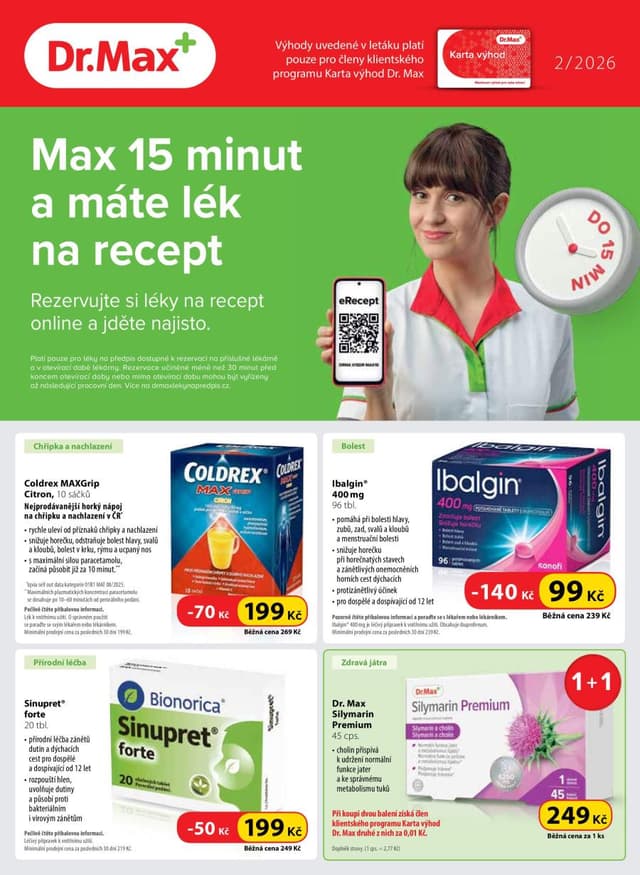 Dr. Max lékárny leták 1.-28.2.