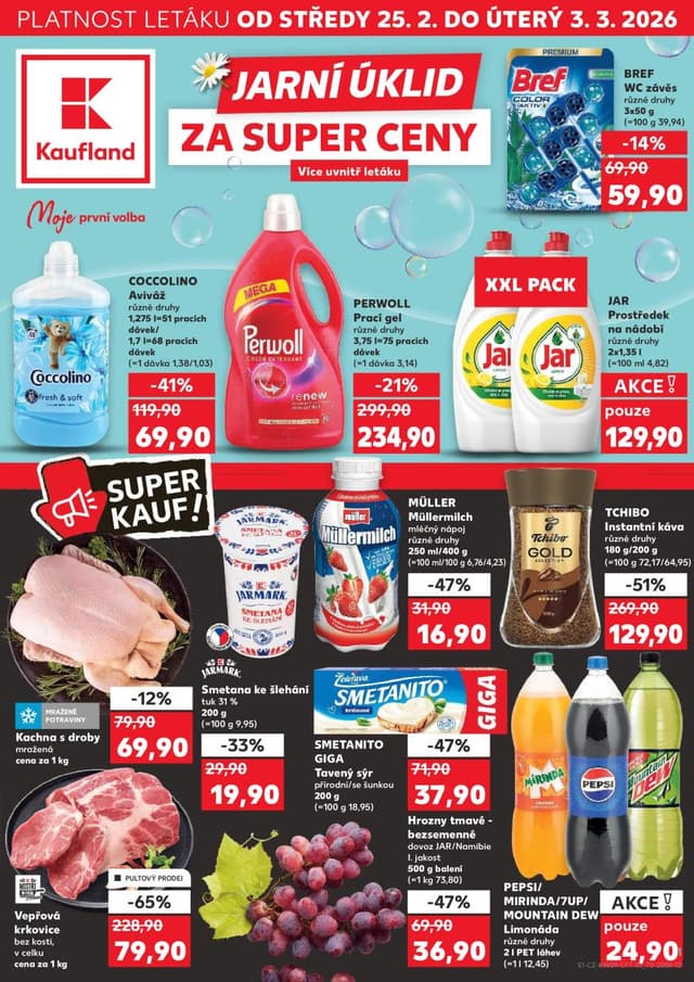 Kaufland leták 25.2. - 3.3.