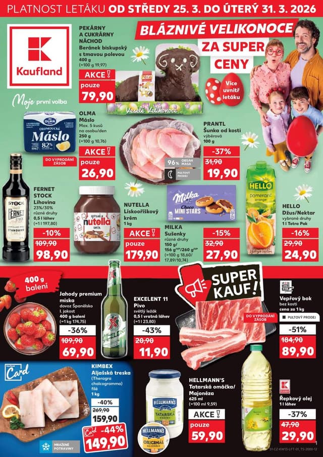 Kaufland leták 25.-31.3.