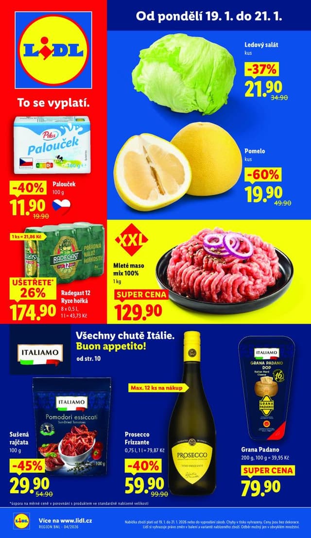 Lidl leták 19.-21.1.