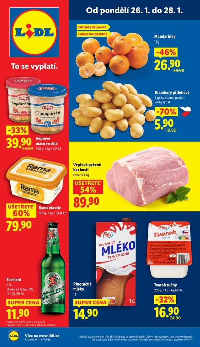 Lidl leták 26.-28.1.