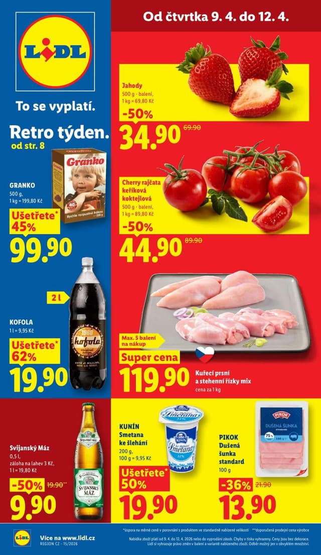 Lidl leták 9.-12.4.