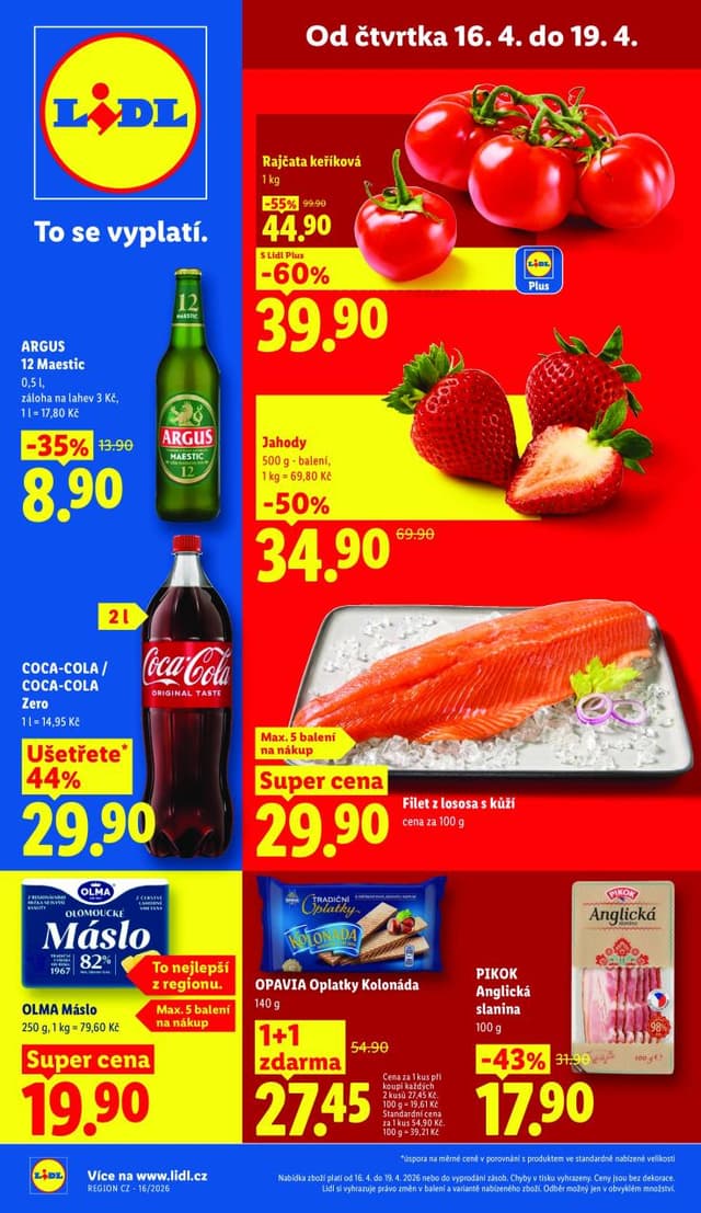 Lidl leták 16.-19.4.