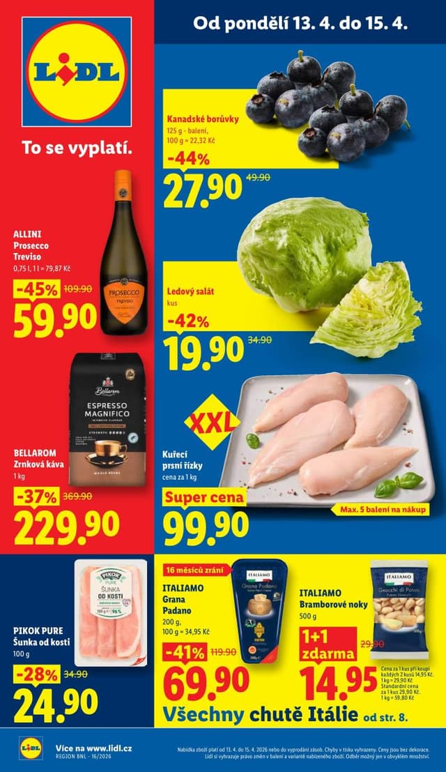 Lidl leták 13.-15.4.