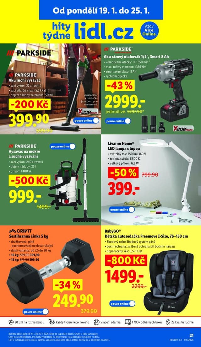 Lidl leták Eshop 19.-25.1.