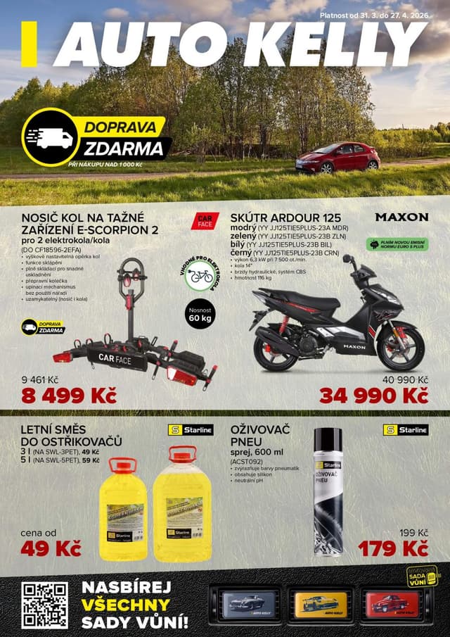 Auto Kelly leták 31.3. - 27.4.