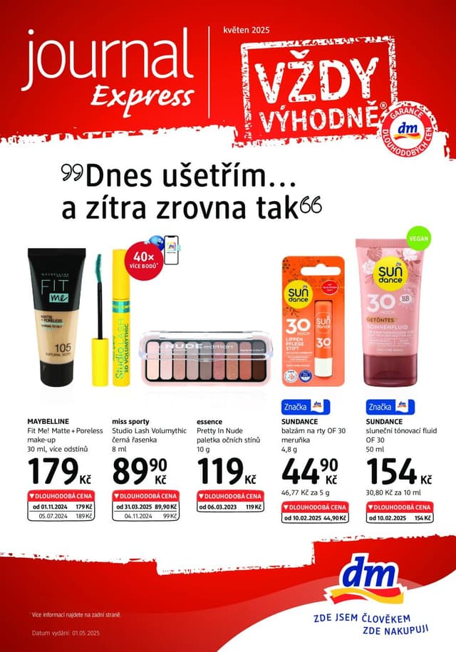 DM Drogerie Journal 1.-31.5.