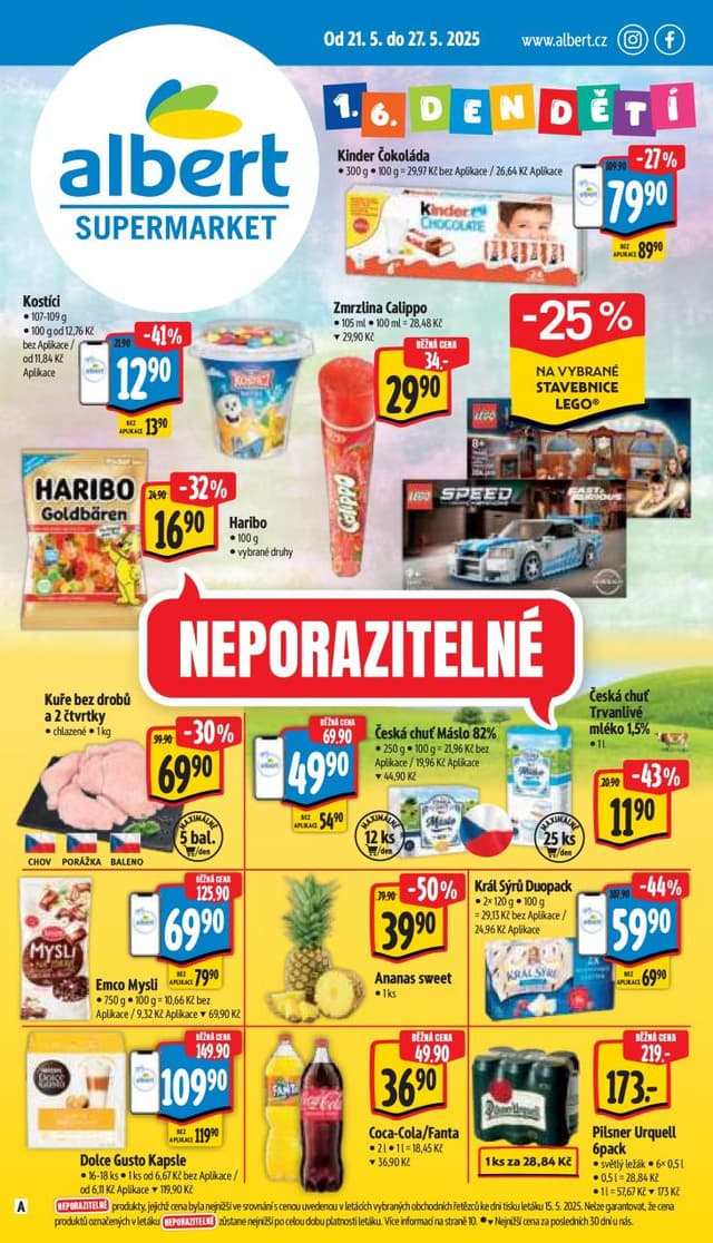 Albert supermarket leták 21.-27.5.