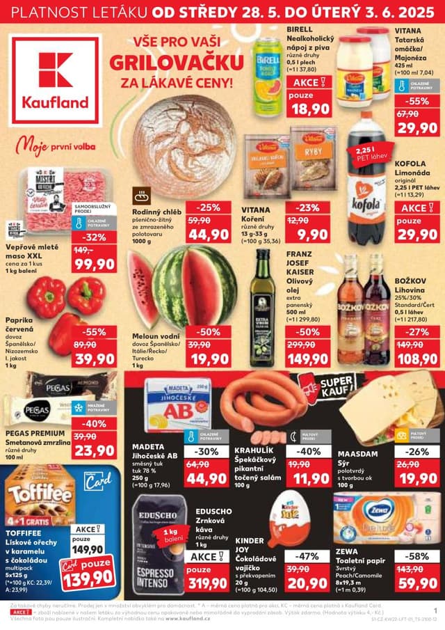 Kaufland leták 28.5. - 3.6.