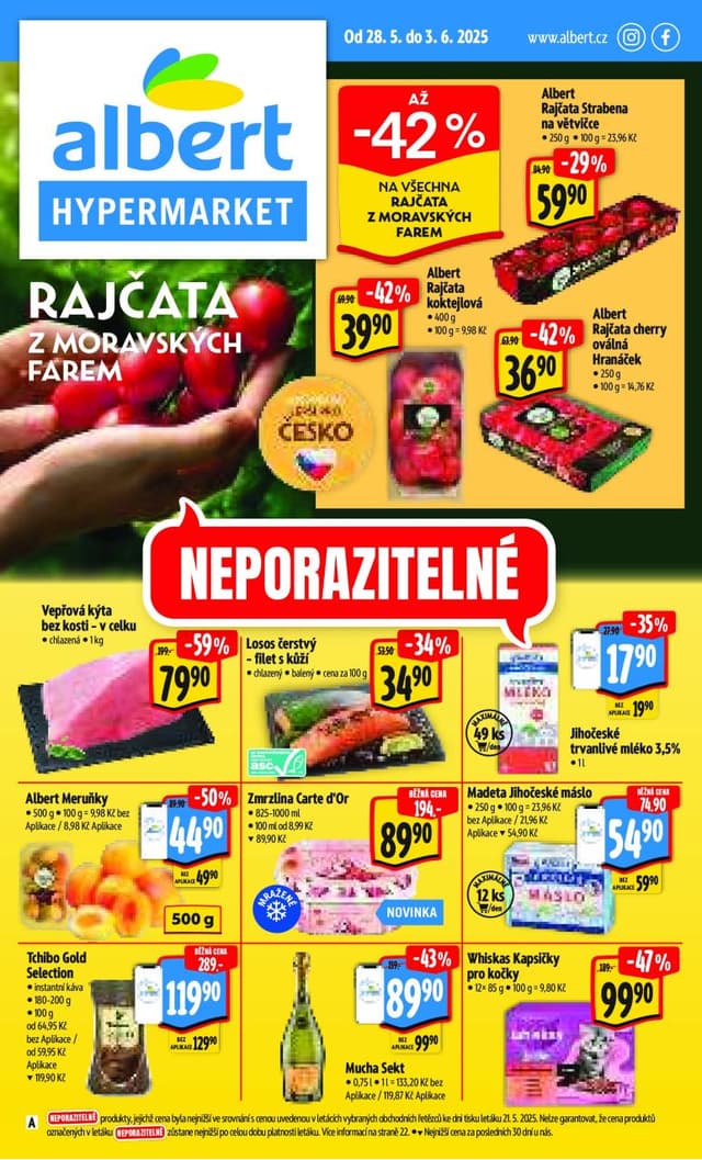 Albert hypermarket leták 28.5. - 3.6.