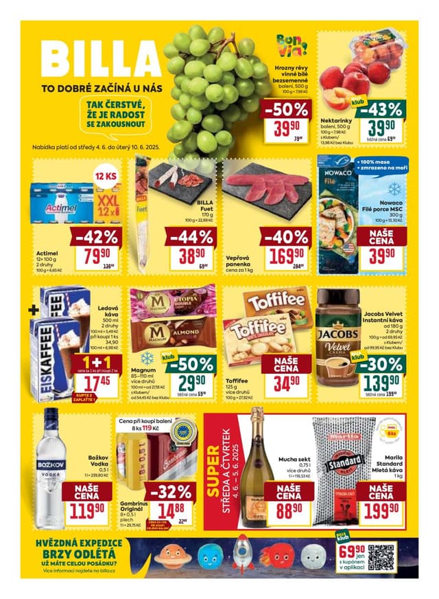 Billa leták 4.-10.6.