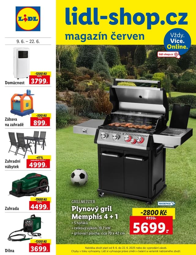 Lidl leták Eshop 9.-22.6.