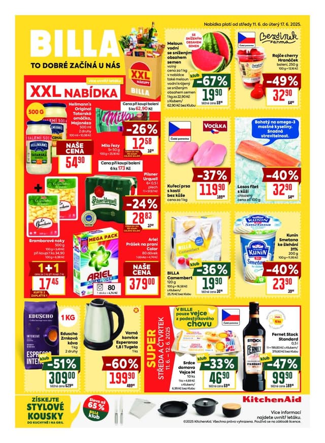 Billa leták 11.-17.6.