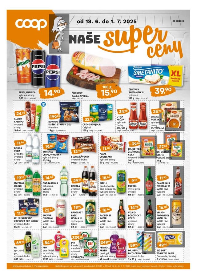 Coop leták 18.6. - 1.7.