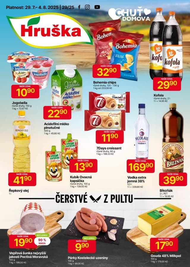 Hruška supermarket leták 29.7. - 4.8.