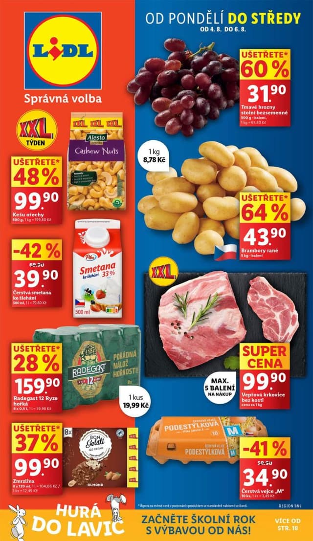 Lidl leták 4.-6.8.