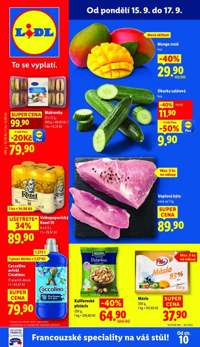 Lidl leták 15.-17.9.