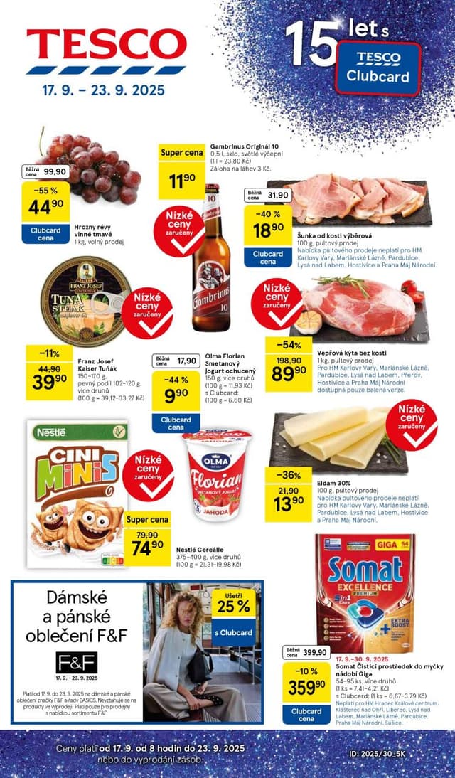 Tesco leták 17.-23.9.