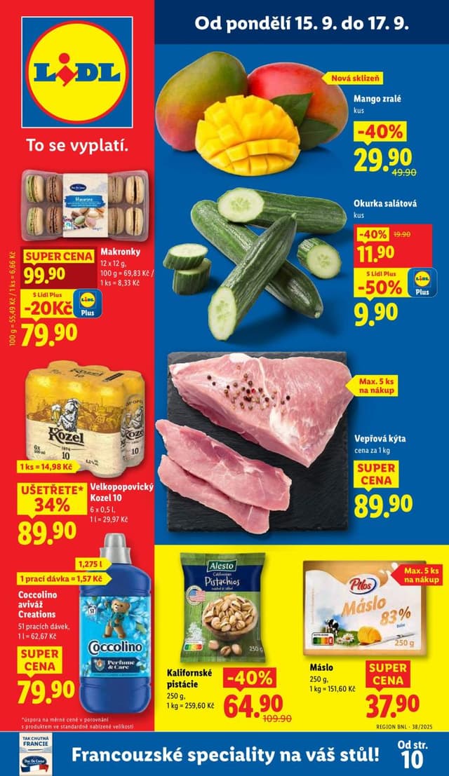 Lidl leták 15.-17.9.