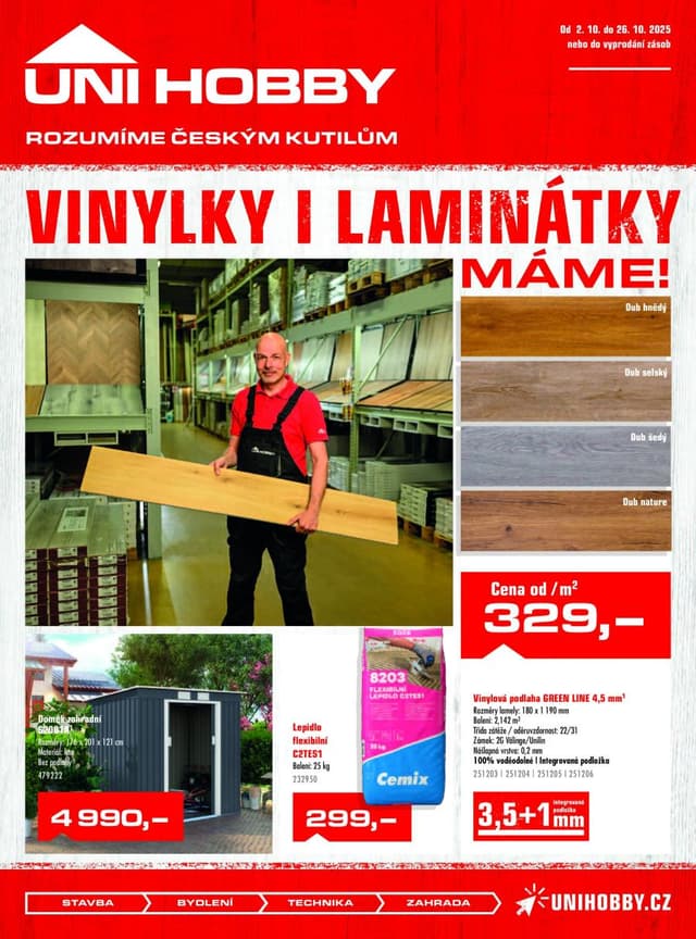 Unihobby leták 2.-26.10.