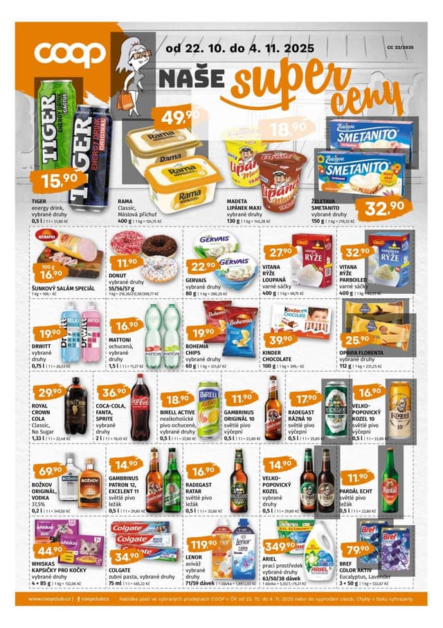 Coop leták 22.10. - 4.11.