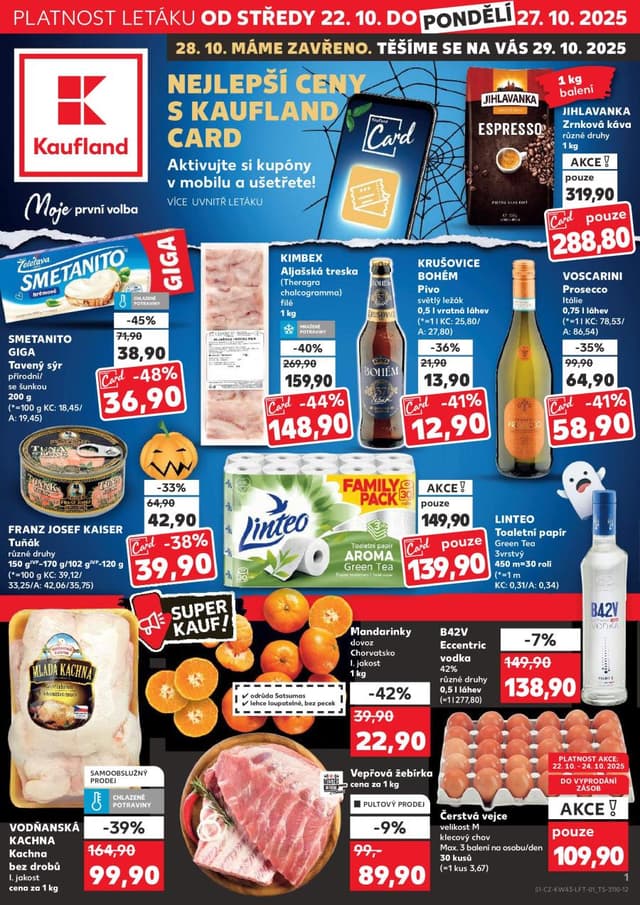 Kaufland leták 22.-27.10.
