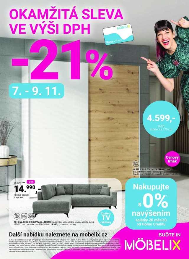 Moebelix leták 27.10. - 9.11.