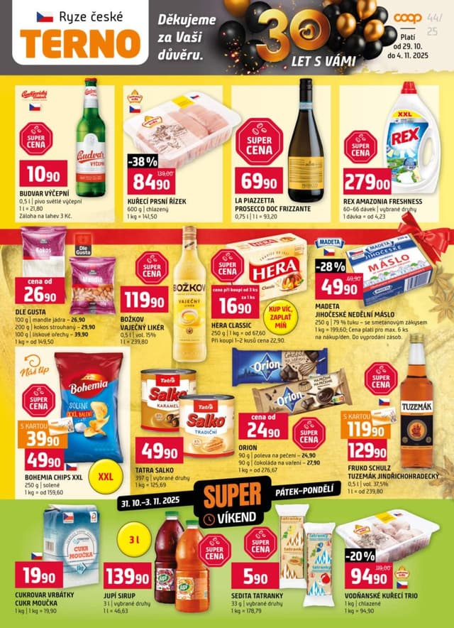 Terno leták 29.10. - 4.11.