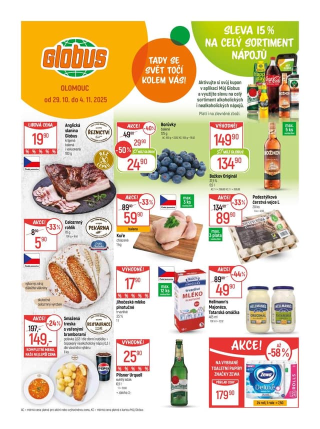 Globus leták 29.10. - 4.11.