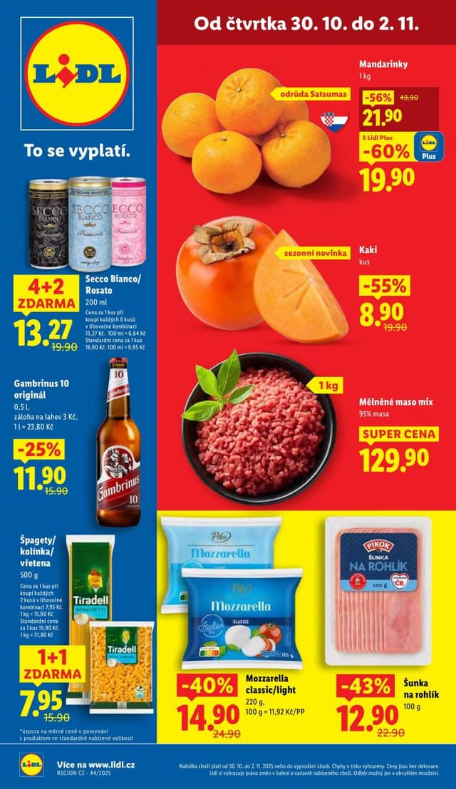 Lidl leták 30.10. - 2.11.