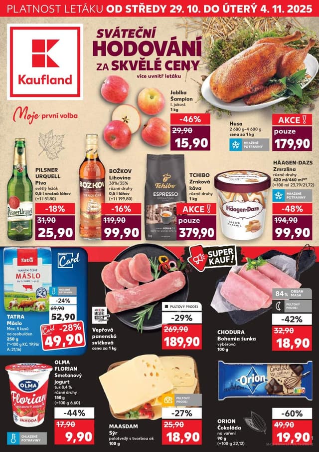 Kaufland leták 29.10. - 4.11.