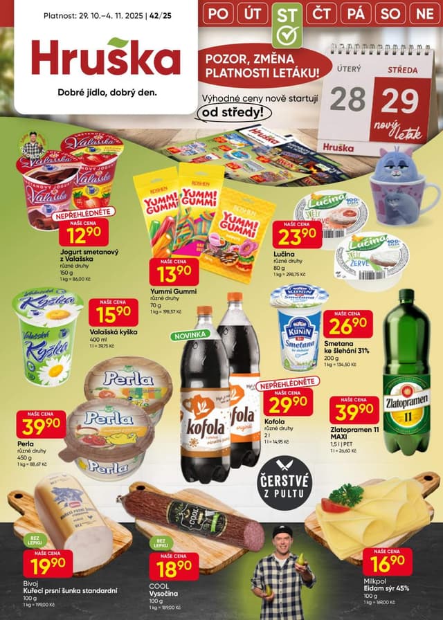 Hruška supermarket leták 29.10. - 4.11.