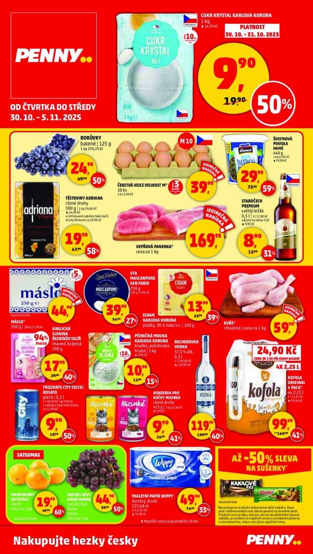 Penny leták 30.10. - 5.11.