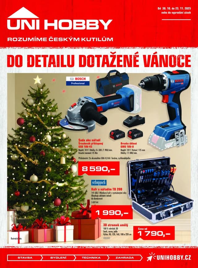 Unihobby leták 30.10. - 23.11.