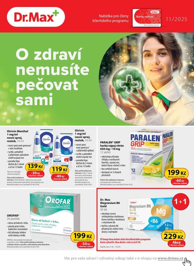 Dr.Max lékárny leták 1.-30.11.