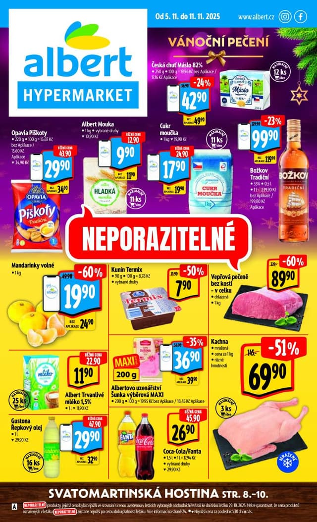 Albert hypermarket leták 5.-11.11.