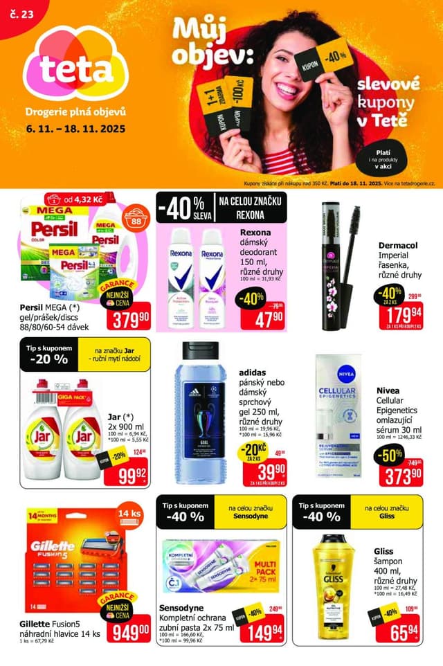 Teta drogerie leták 6.-18.11.