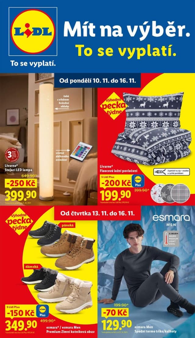 Lidl leták Spotřební zboží 10.-16.11.