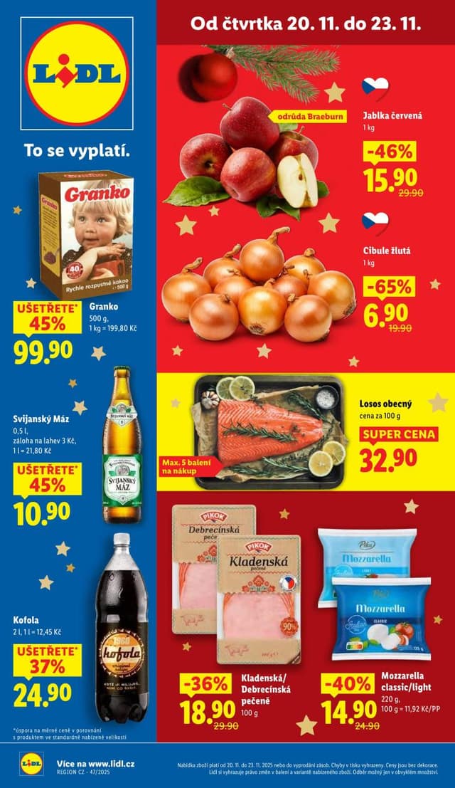 Lidl leták 20.-23.11.